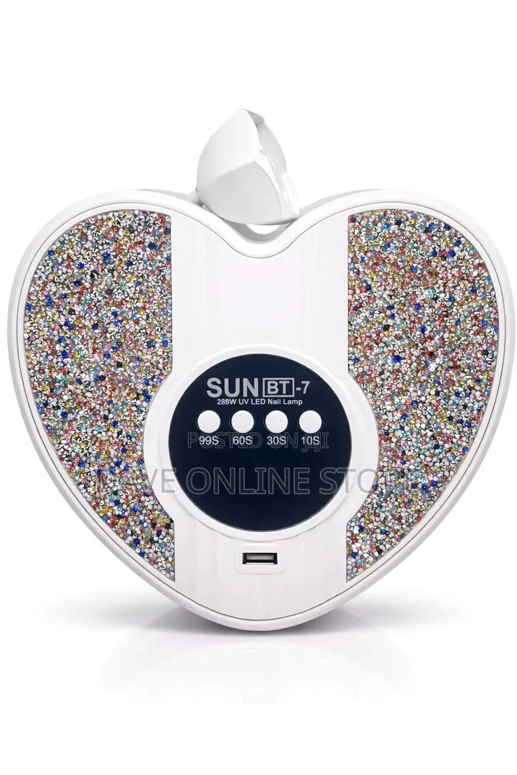 Professional Sun Bt-7 288w Electric Uv Led Nail Lamp Heart Shape
