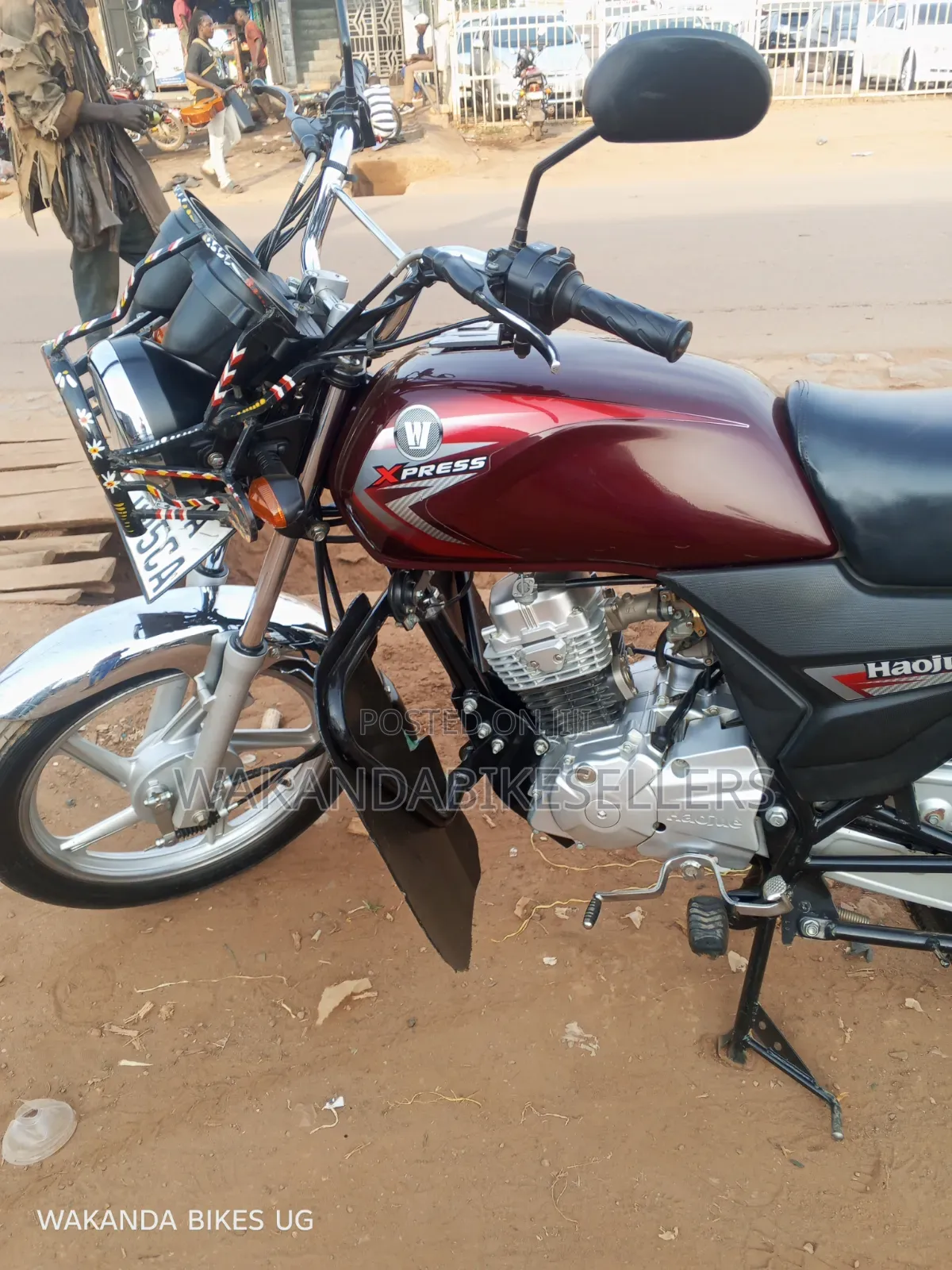 Haojue DK125 2025 Red