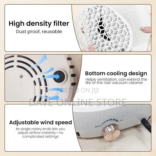 Professional Adjustable Nail Dust Collector