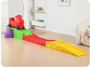 Dual Lane 3-Meter Toddler Ride-on Racing Track With 2 Cars