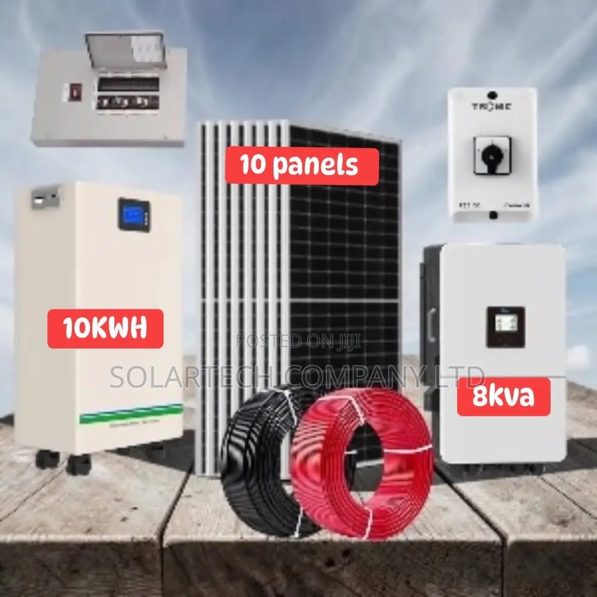 51. 2v 200ah Hybrid Solar System | 7 Years Warranty 16 Years Lifespan
