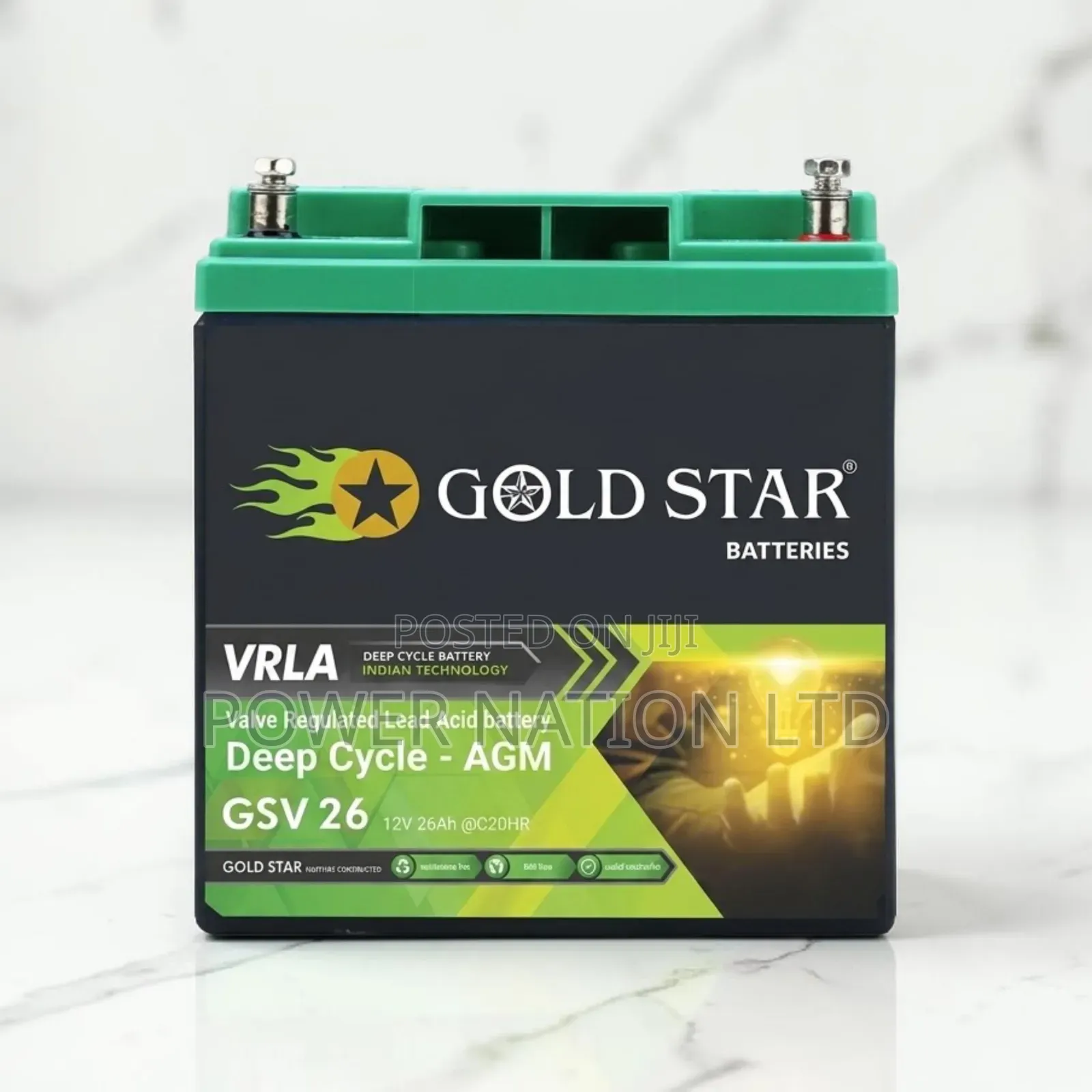 26ah Interstellar Gold Star Battery