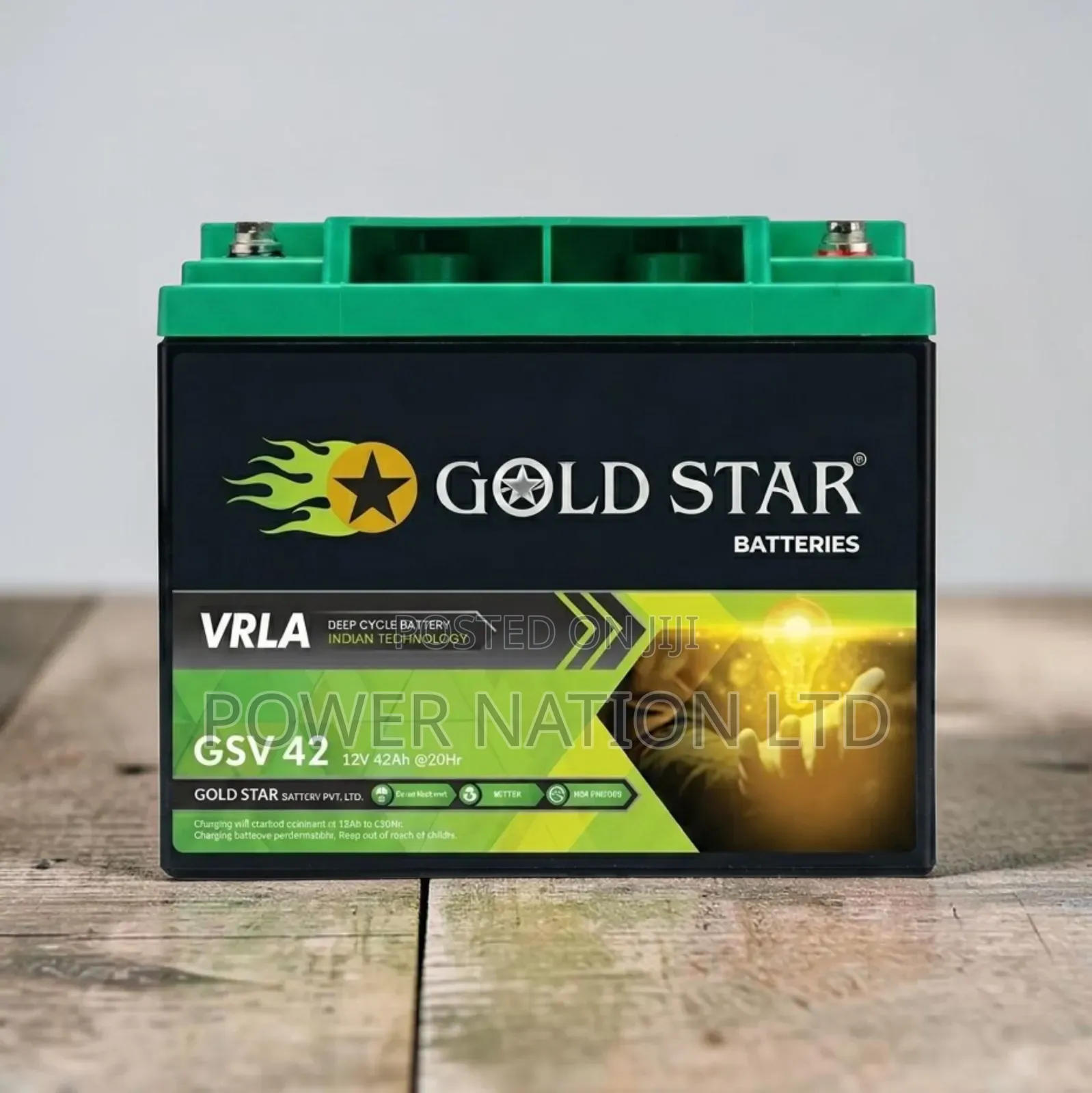 40ah Interstellar Gold Star Battery