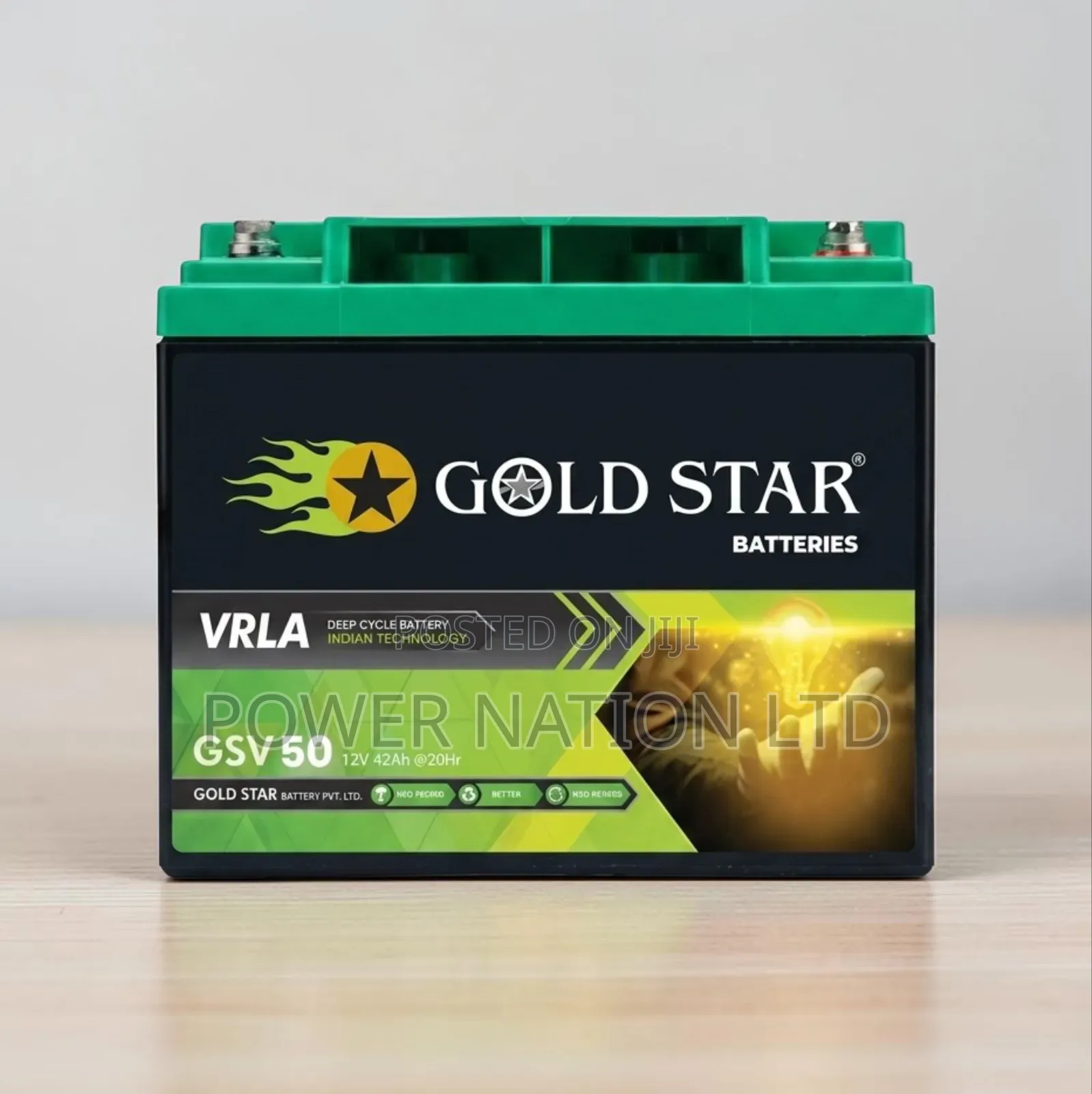 50ah Interstellar Gold Star Battery