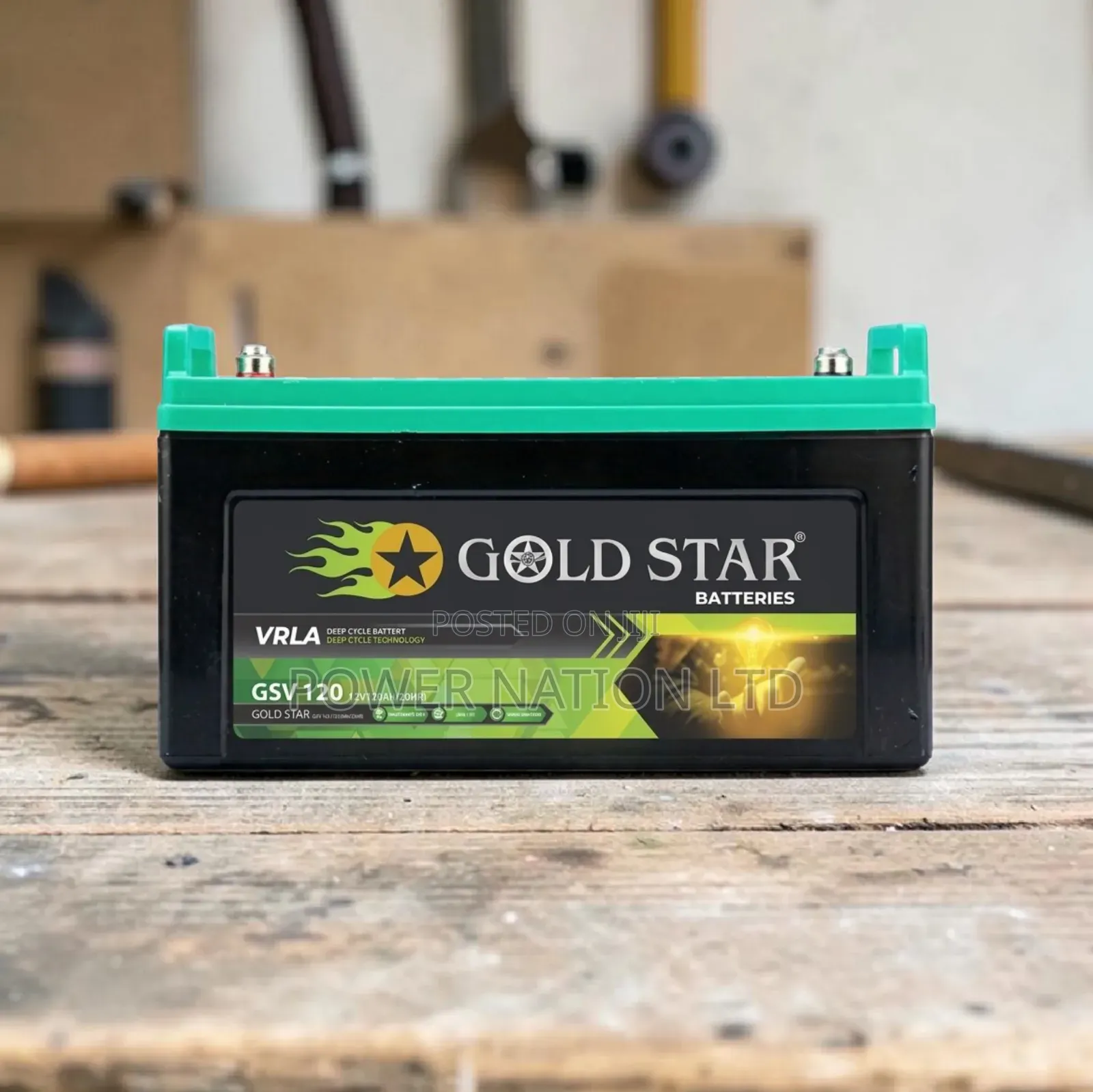 120ah Interstellar Gold Star Battery