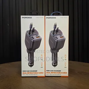 Porodo 65w Car Charger
