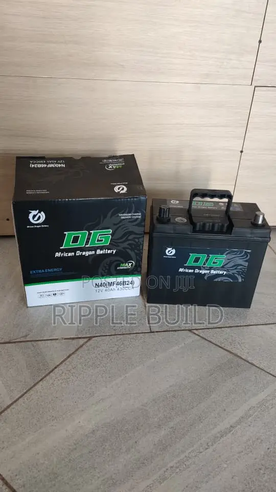 N40 40ah Maintenance Free Car Battery Dg African Dragon