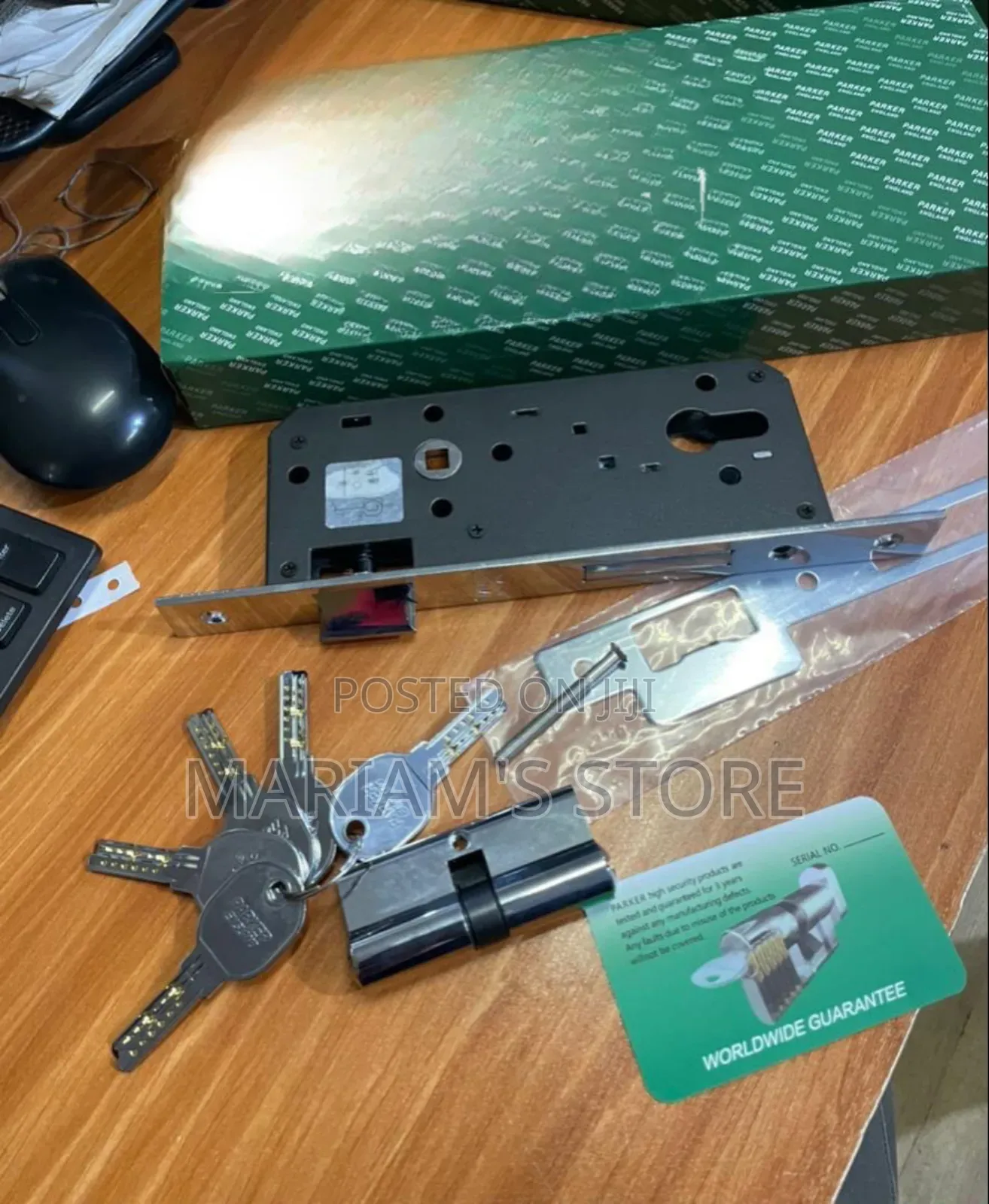 Parker England Heavy-Duty Mortise Door Lock My Finish.