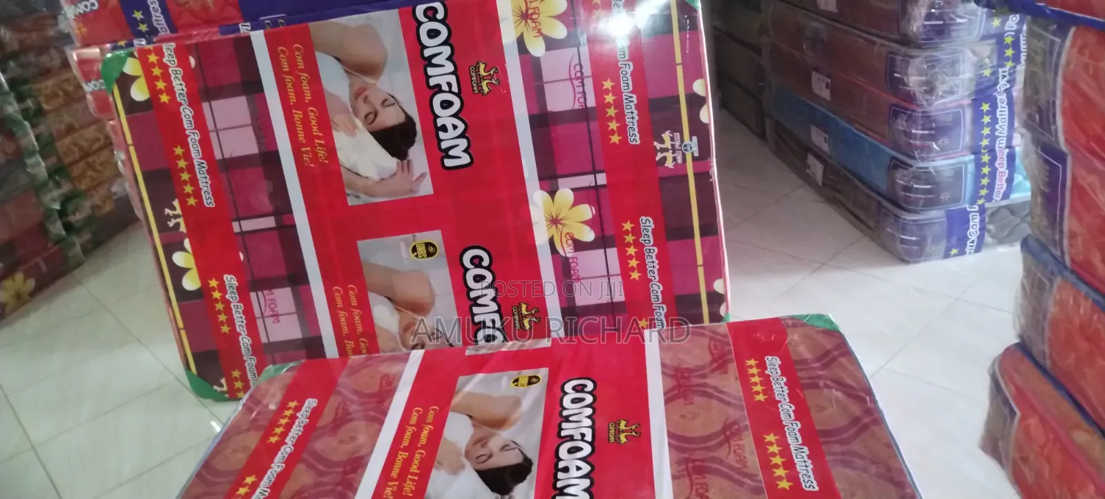 Com Foam Mattress 4*6-6 Inches at 185000
