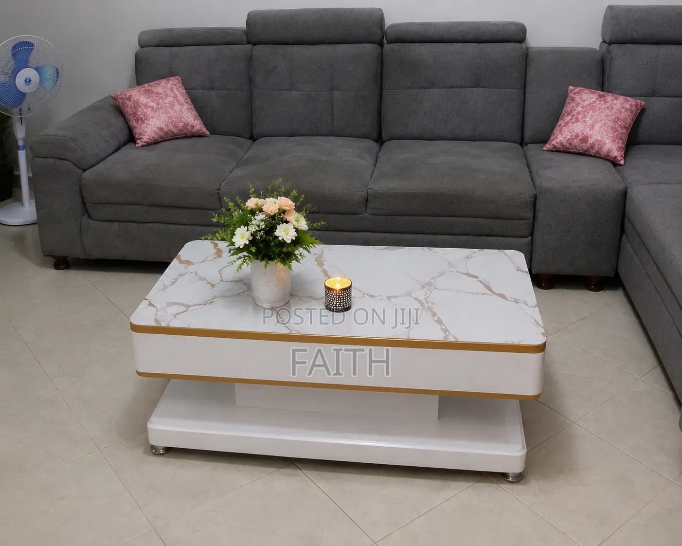 Wooden Bed and Center Table for Sale