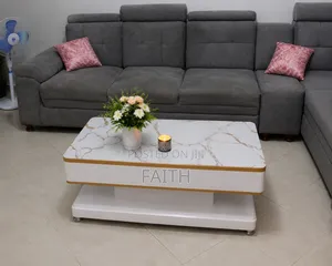 Wooden Bed and Center Table for Sale
