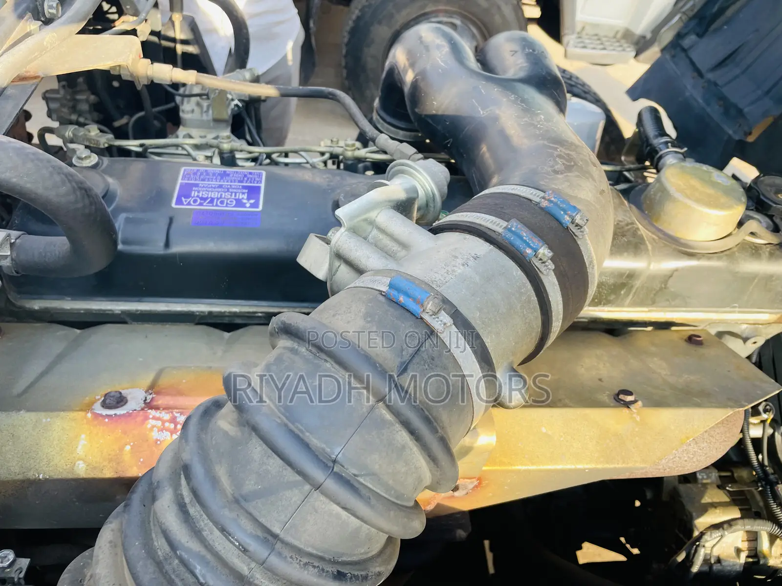 Fuso Baby Face 17 Engine Blue Color