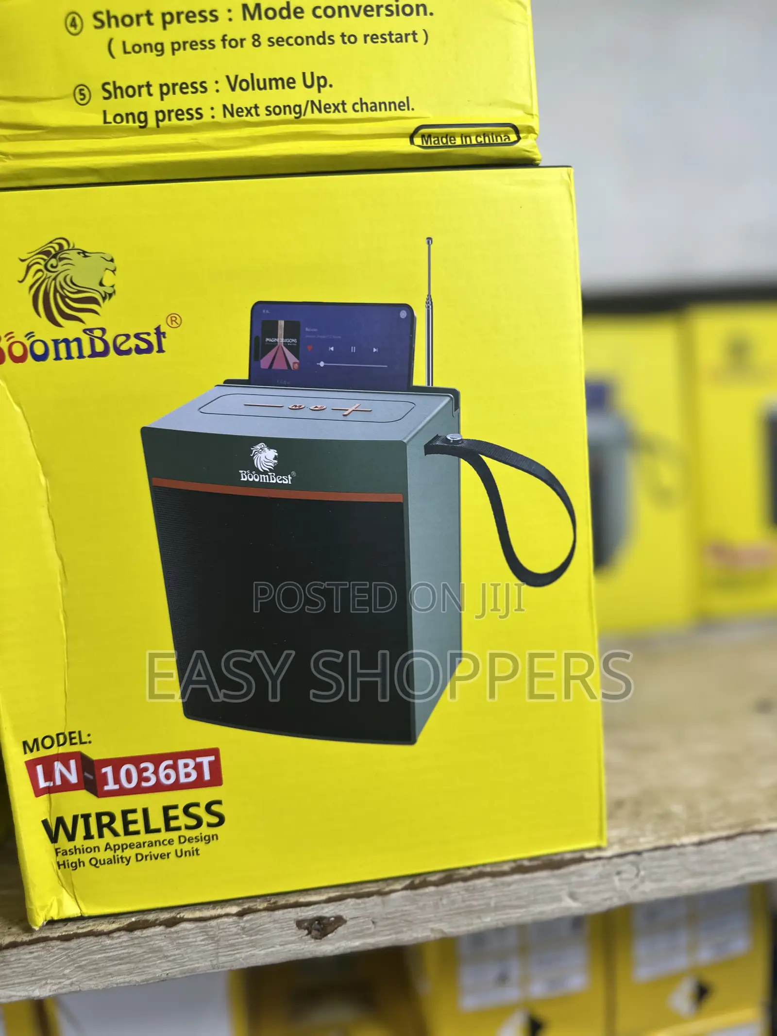 Boombest Ln-1036bt Wireless Speaker