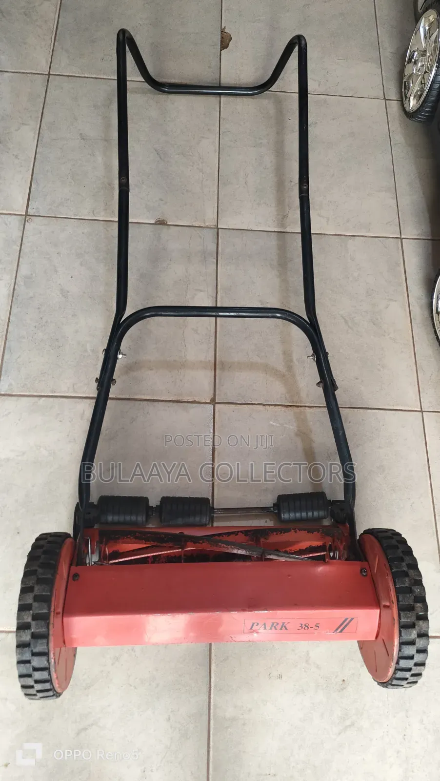 Uk Used Park 38-5 Manual Push Reel Lawn Mower