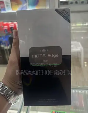 New Infinix Note Edge 256 GB Black
