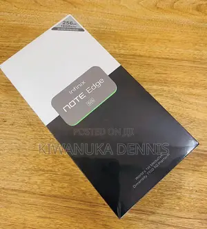 New Infinix Note Edge 256 GB Gold