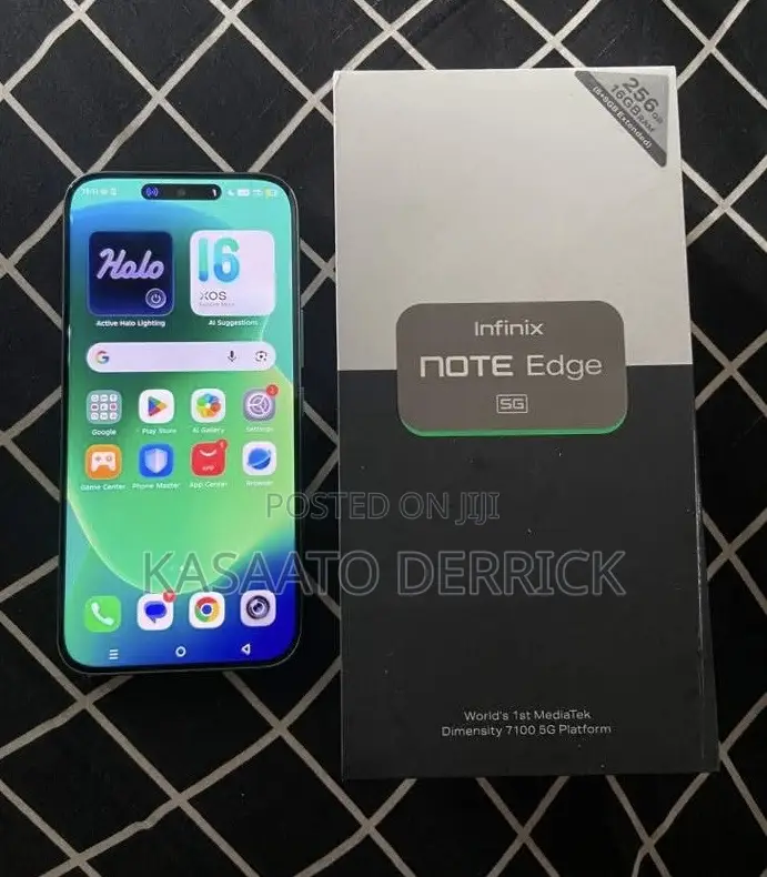 New Infinix Note Edge 256 GB Black
