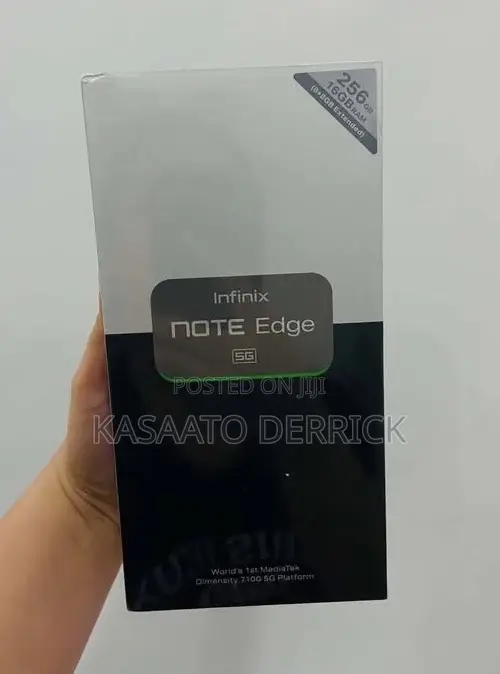 New Infinix Note Edge 256 GB Blue
