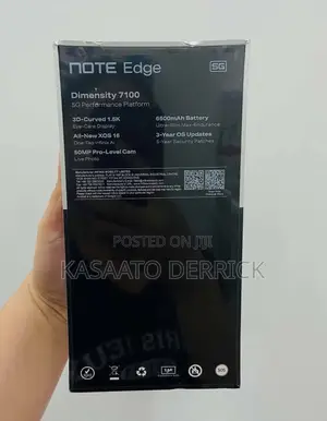 New Infinix Note Edge 256 GB Blue