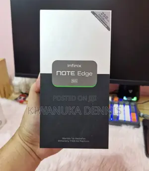 New Infinix Note Edge 256 GB Black