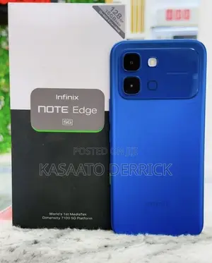 New Infinix Note Edge 256 GB Blue