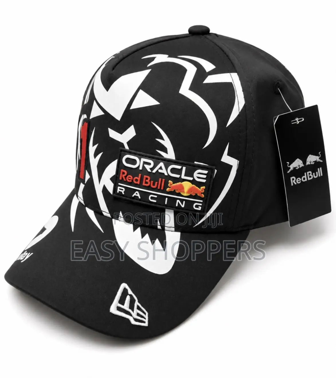 Original Black New Era 9forty Oracle Red Bull Cap