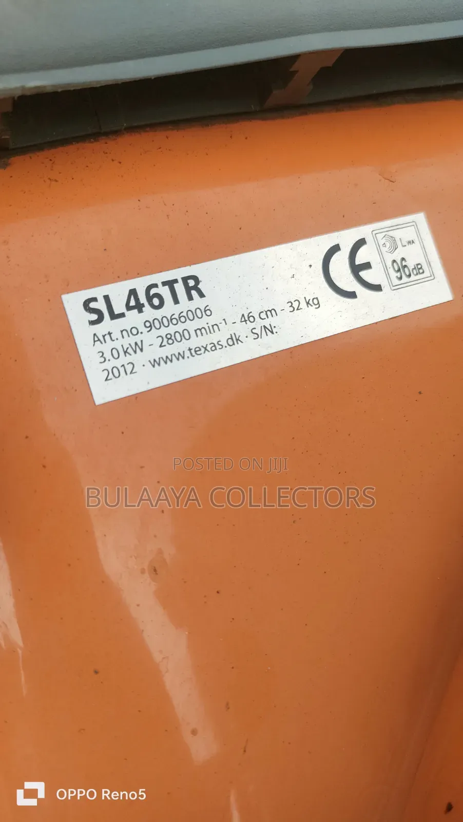 Uk Used Selekta Sl46tr Combi Petrol-Powered Lawn Mower