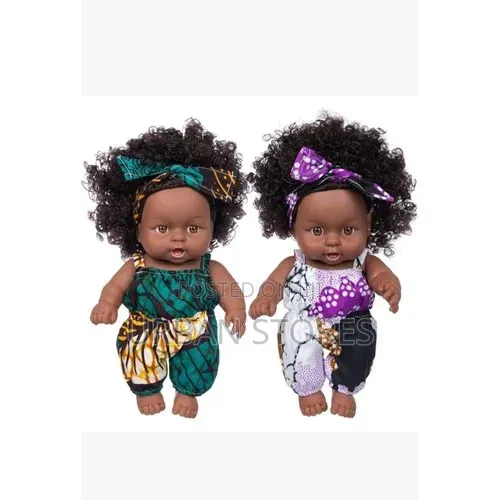 A-Waroom Black Dolls 12 Inch Black African American Doll