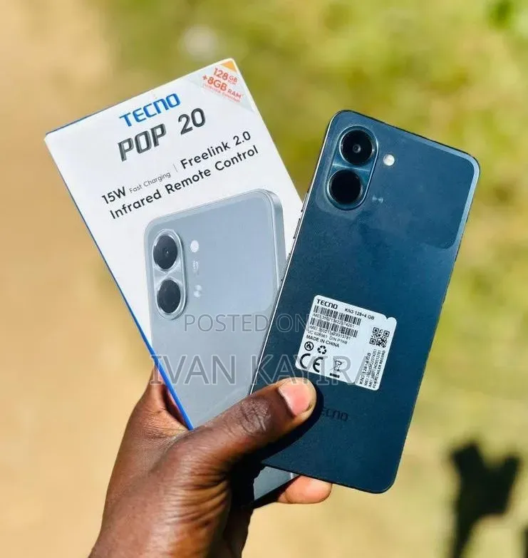 New Tecno Pop 20 64 GB Gray
