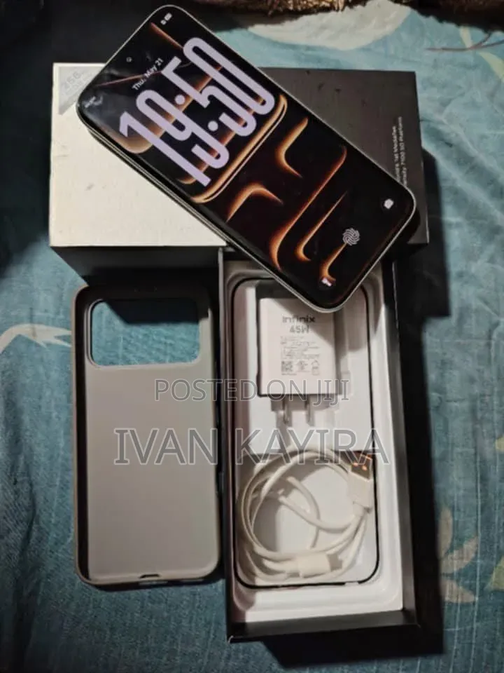 New Infinix Note Edge 256 GB Gray
