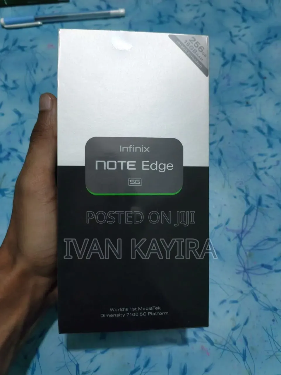 New Infinix Note Edge 256 GB Black