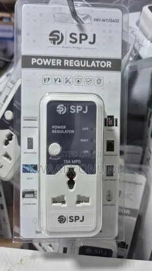 SPJ 13a Power Regulator Voltage Protector for Tv, Fridge More