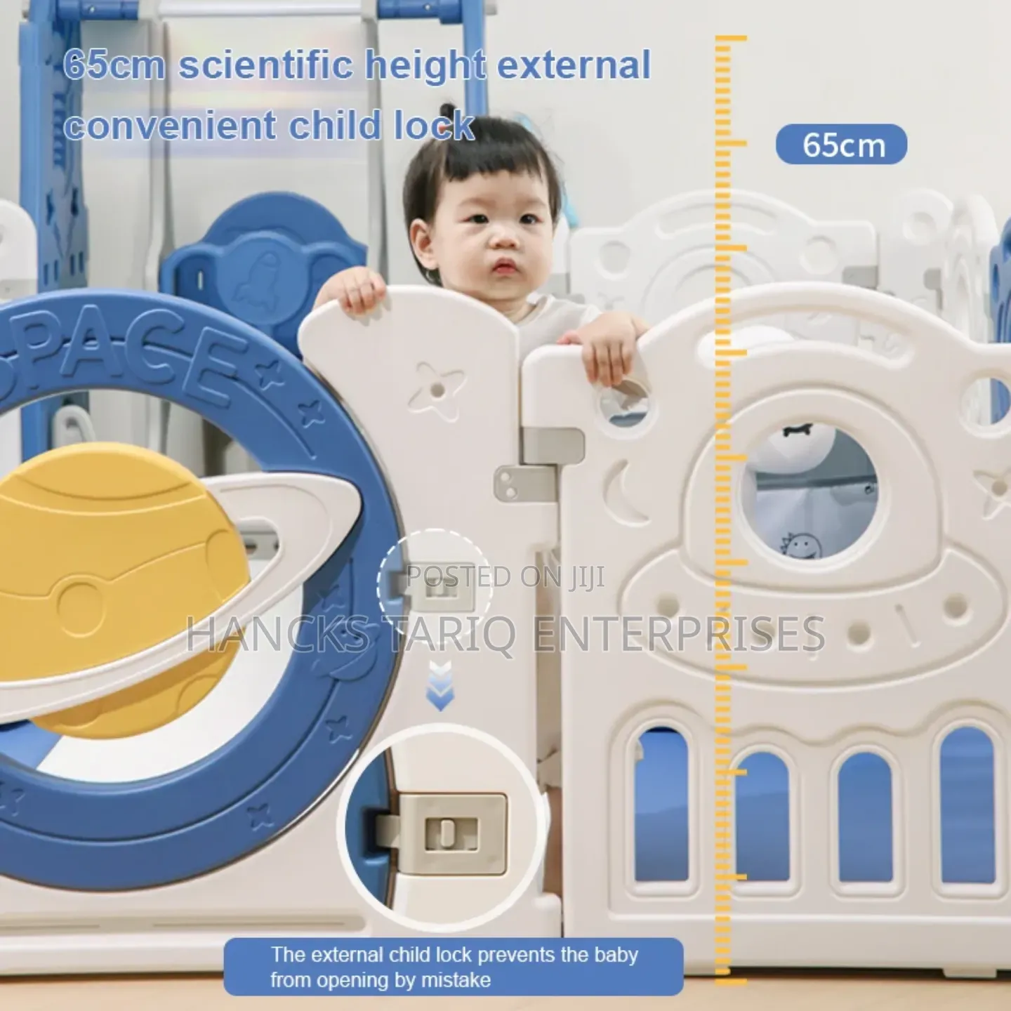 Deluxe Kids’ Indoor Playpen Activity Center