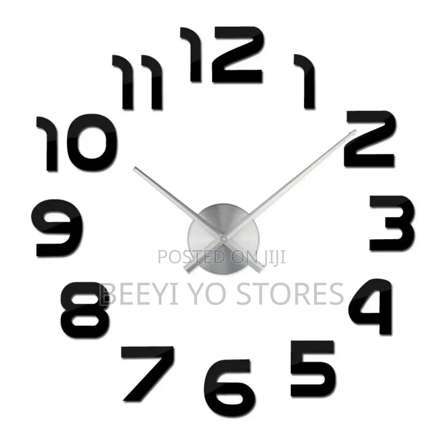 Diy Frameless Wall Clock – Modern Home Decor