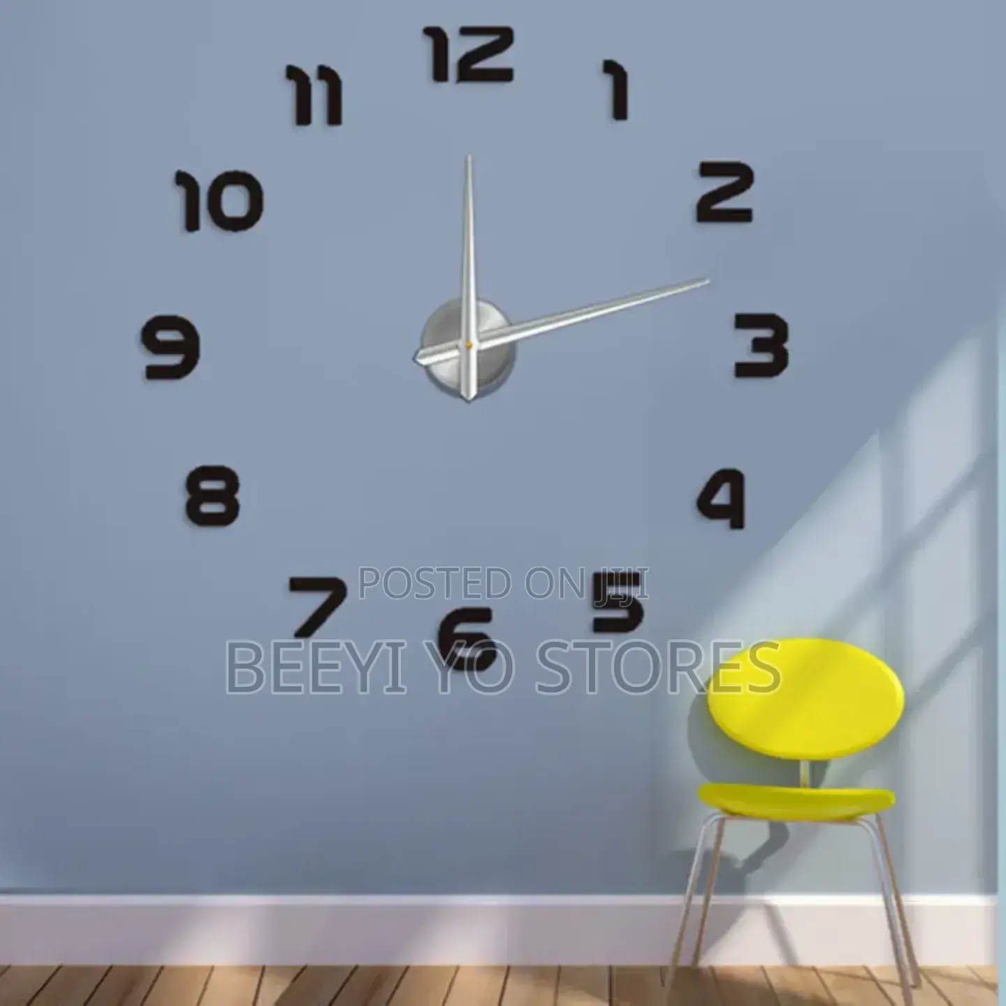 Diy Frameless Wall Clock – Modern Home Decor