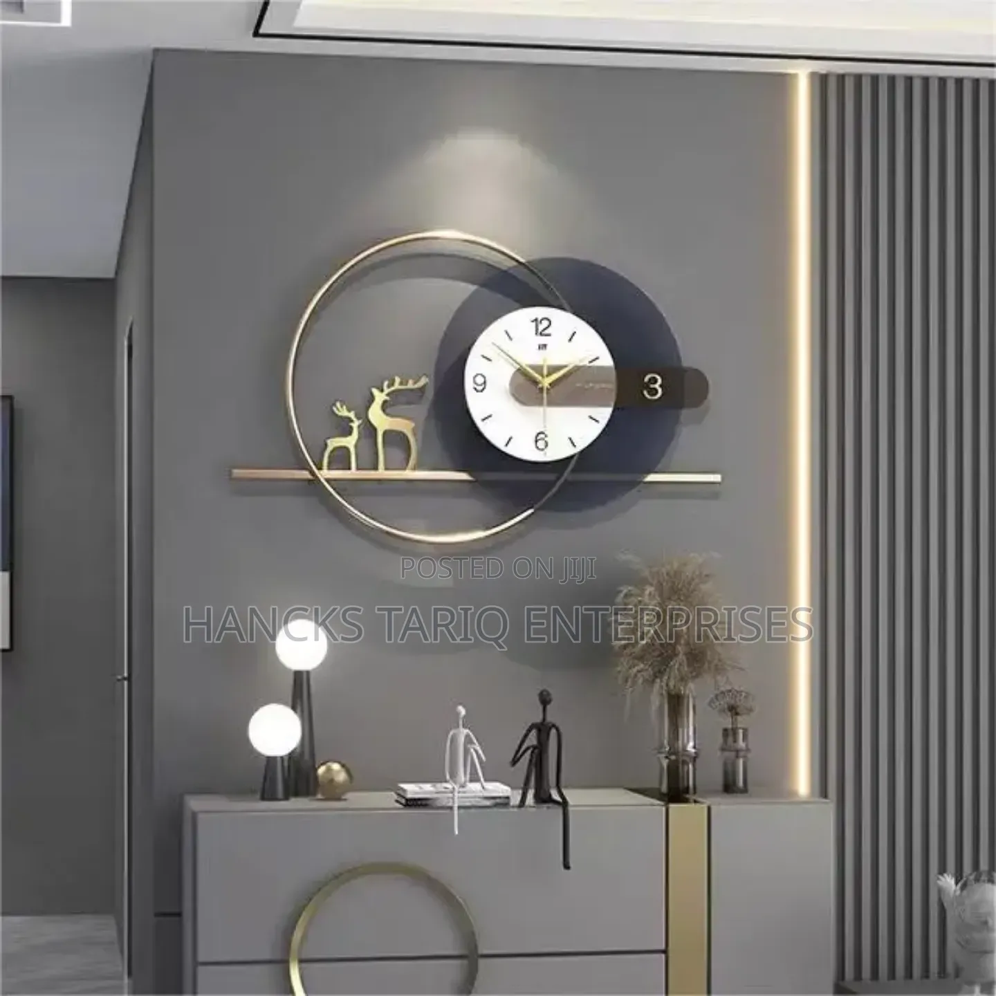Modern Luxury Decorative Wall Clock