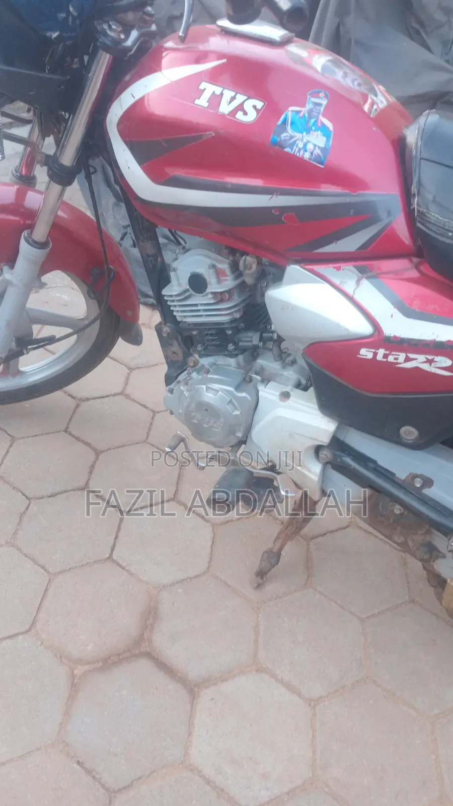 TVS HLX 125 1998 Red