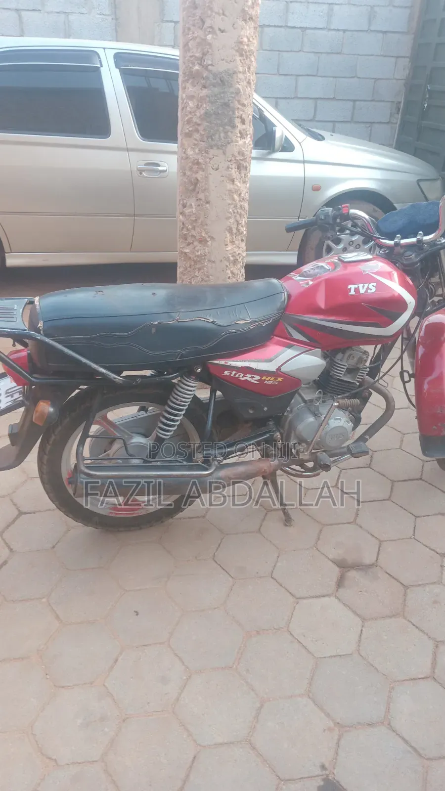 TVS HLX 125 1998 Red