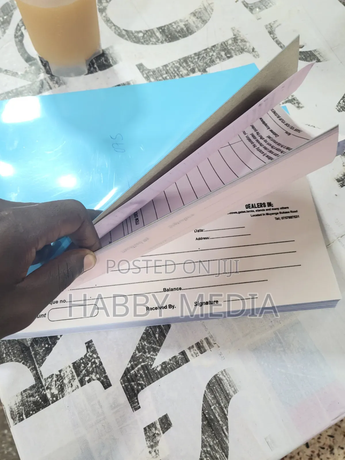 Custom Reciept Book, Quotation Books, Invoices, Purchases Orders Books