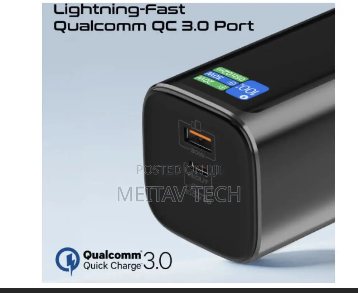 Promate Super Fast Portable Charger, 20000mah