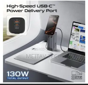 Promate Super Fast Portable Charger, 20000mah