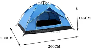3-4 Person Rainproof Tents, Pop-Up Camping Tent