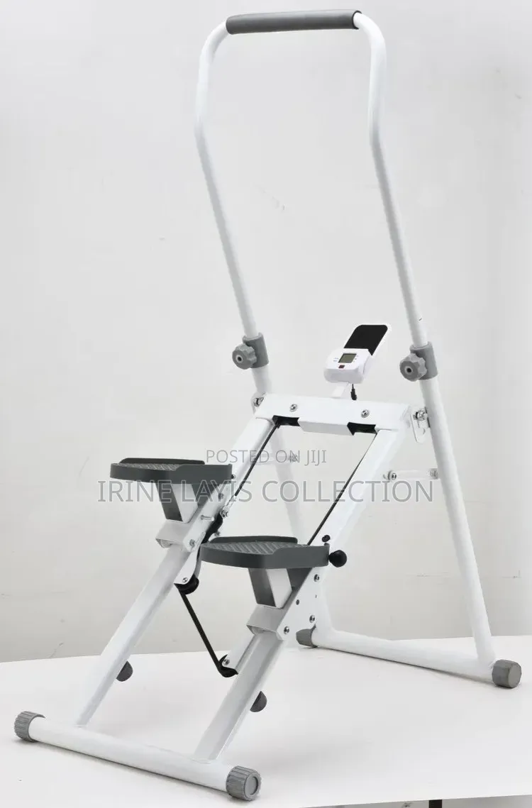 Foldable Vertical Climber Machine Is for Full-Body Workouts .