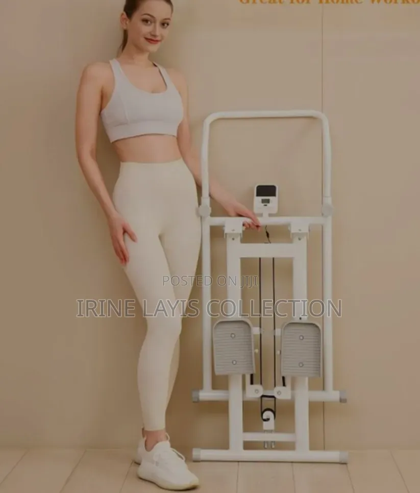 Foldable Vertical Climber Machine Is for Full-Body Workouts .