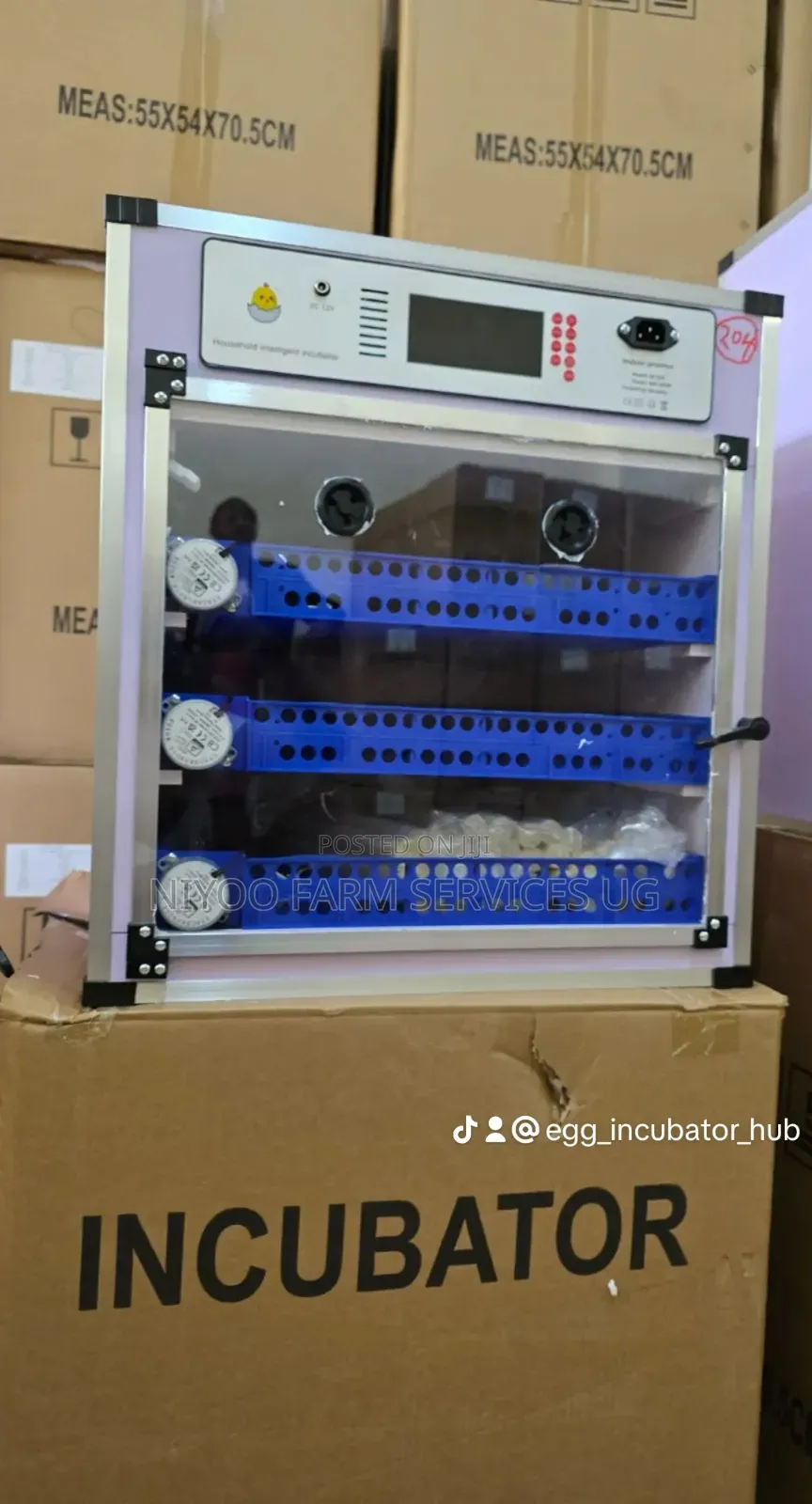 136 Eggs Incubator Matric Imported
