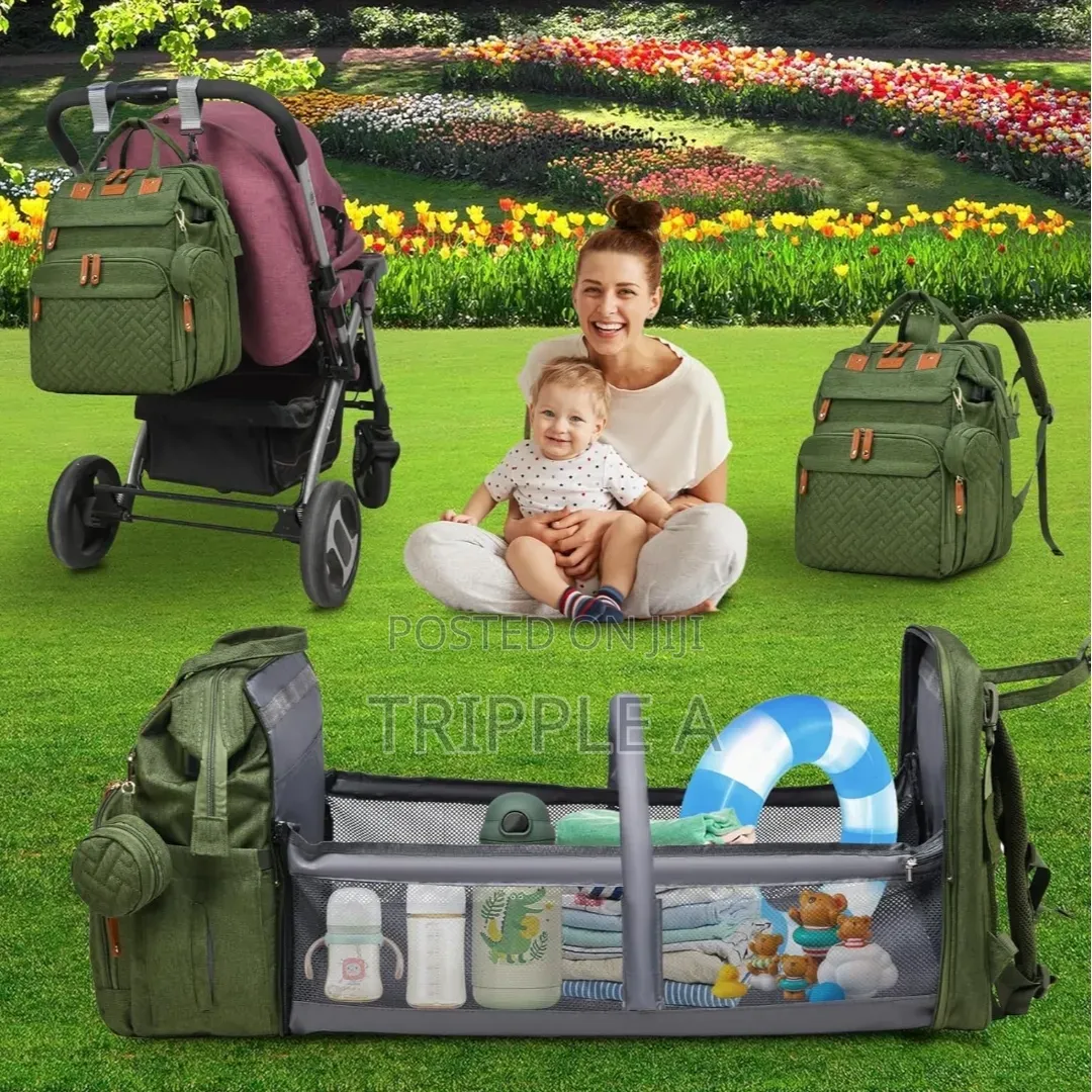 Unique 3 in 1 New Diaper Bag Backpack