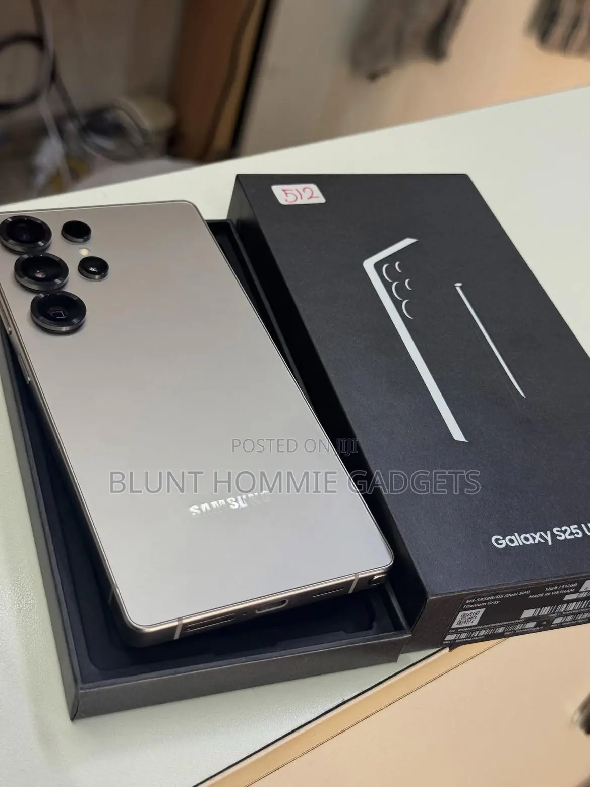 New Samsung Galaxy S25 Ultra 512 GB Gray