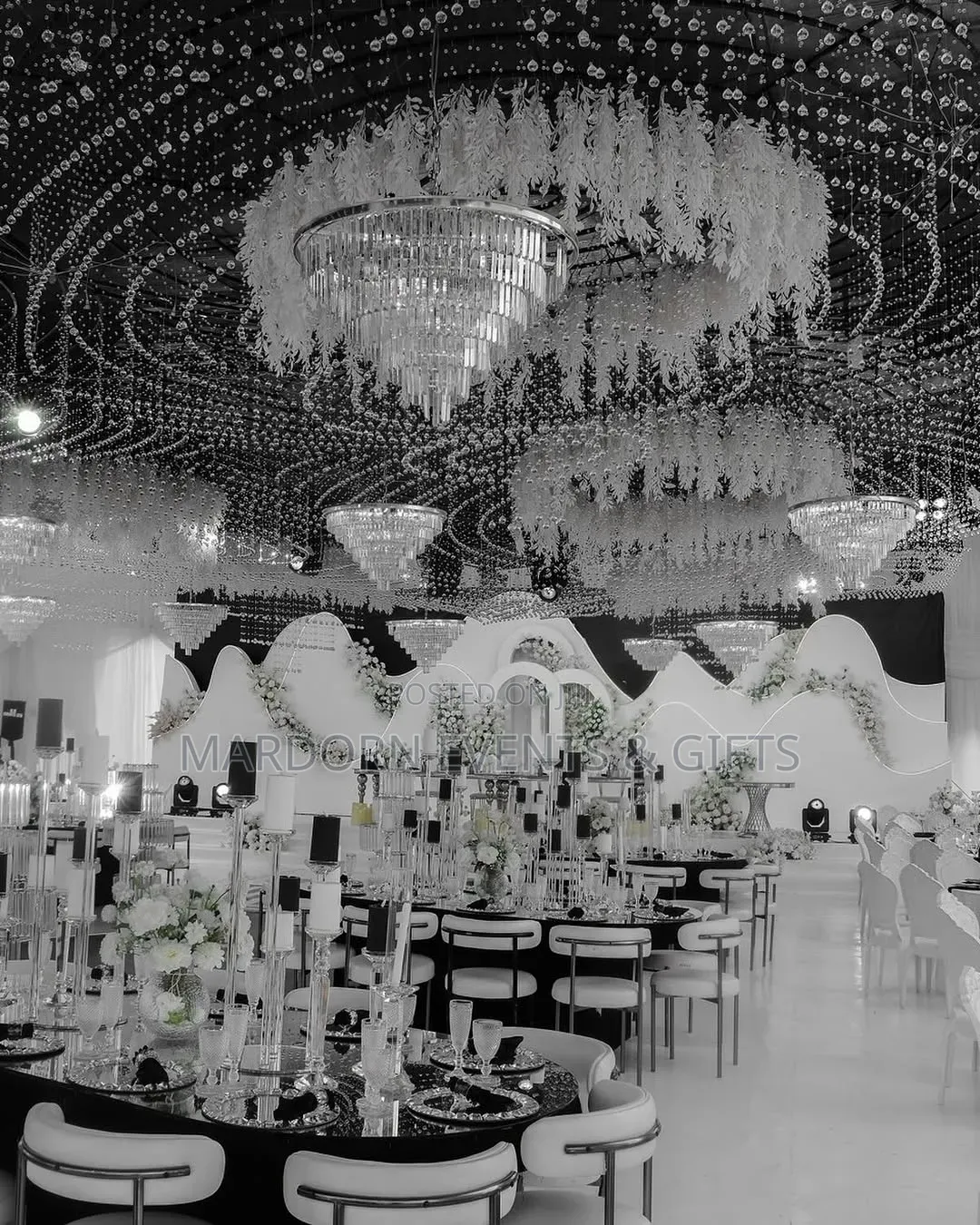Wedding Reception Decor (200 Guests)