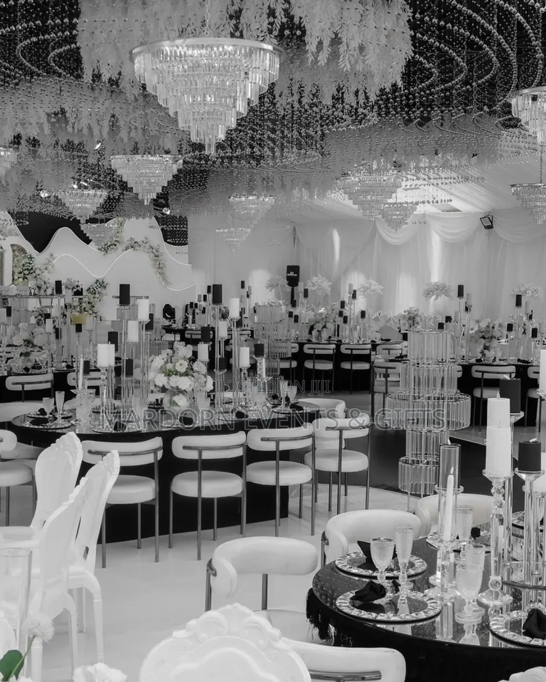 Wedding Reception Decor (200 Guests)