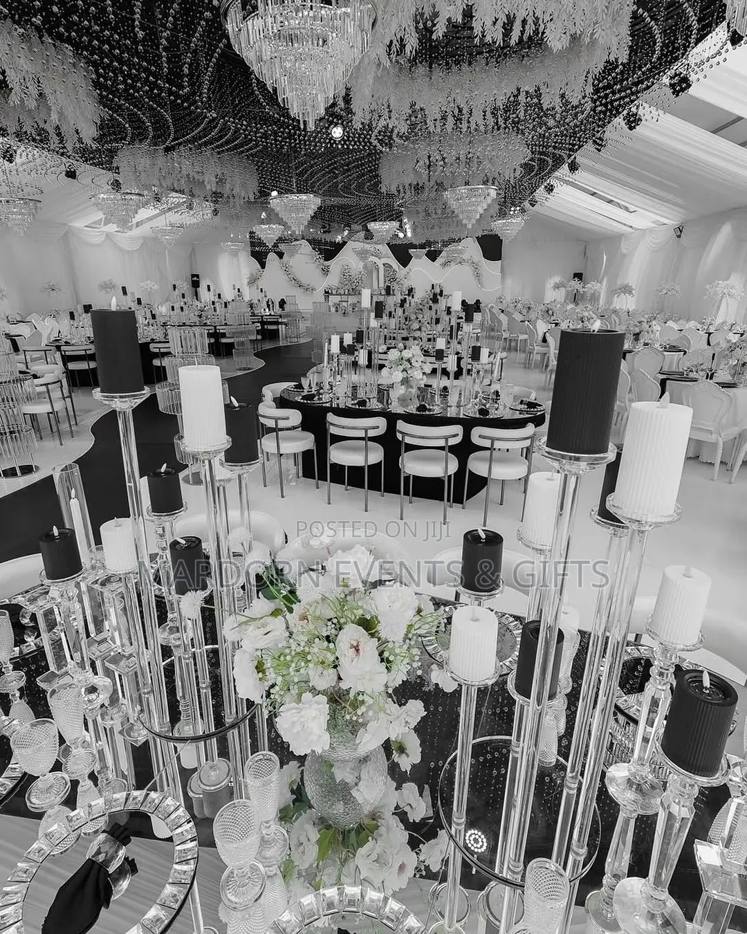 Wedding Reception Decor (200 Guests)